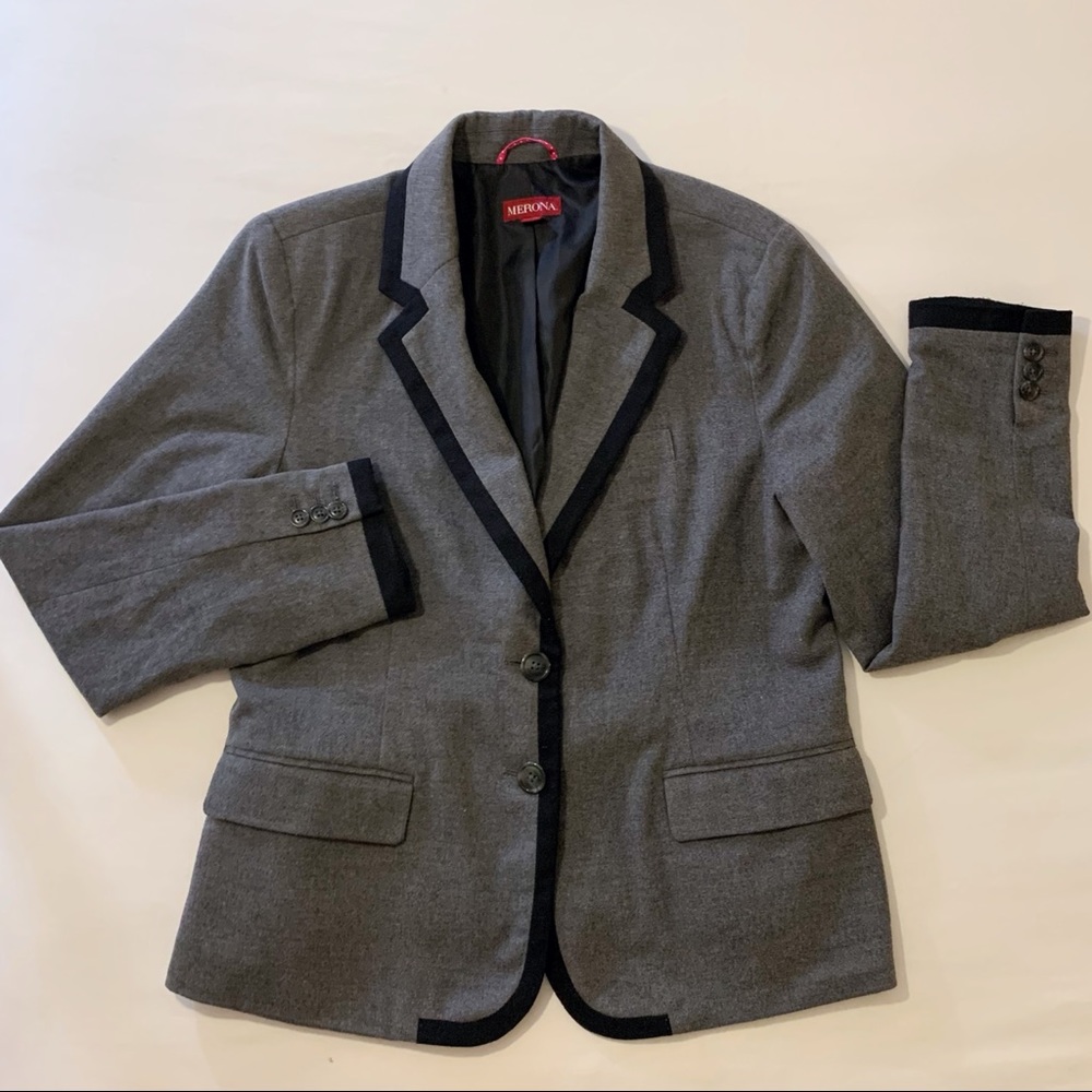 Merona Gray Blazer